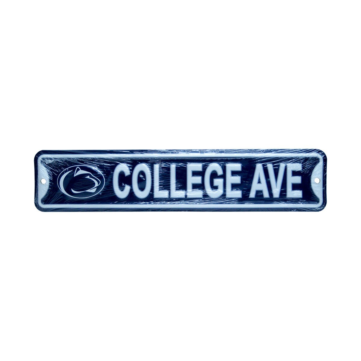 metal mini street sign Penn State Athletic Logo College Ave 16x3